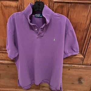 Men’s Polo by Ralph Lauren Purple Polo Shirt